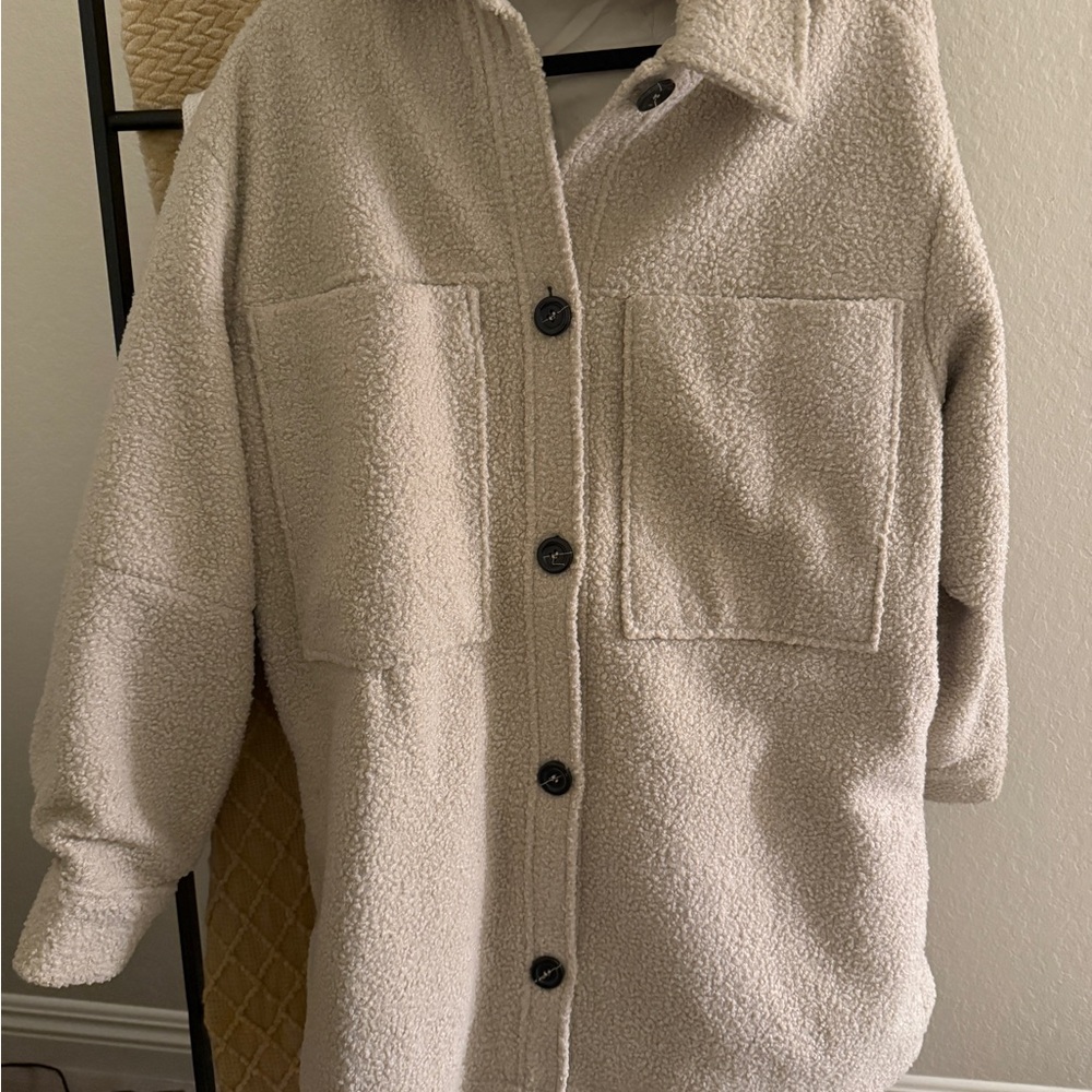 Cozy Cream Teddy Jacket